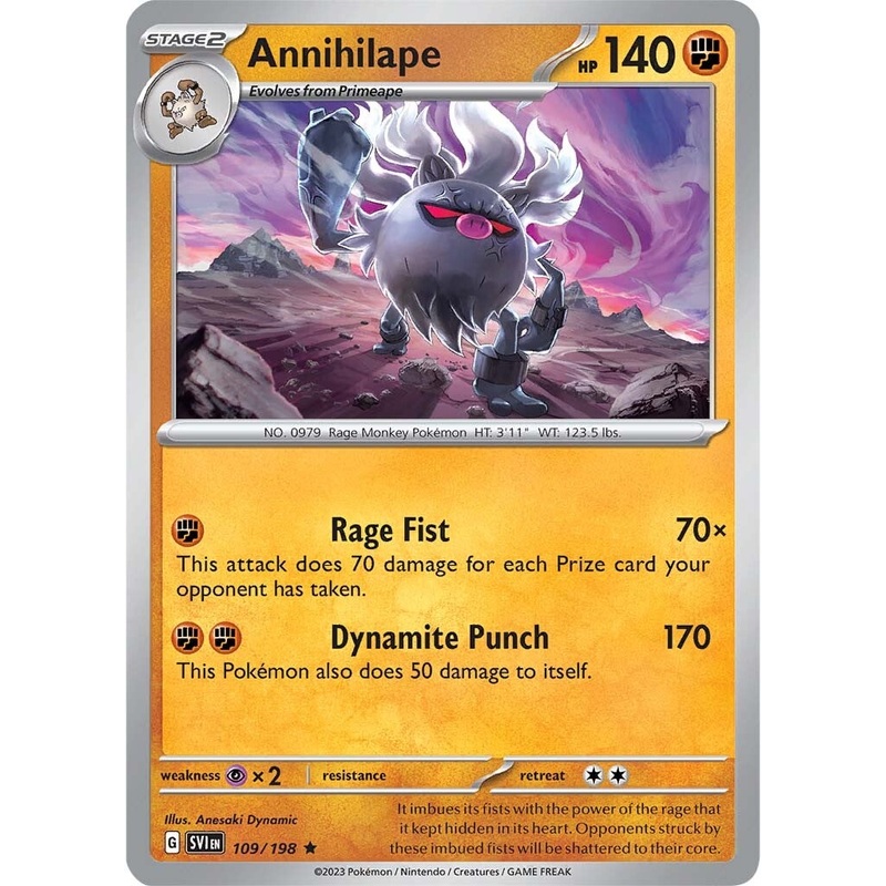 Annihilape (109/198) [Scarlet & Violet: Base Set]
