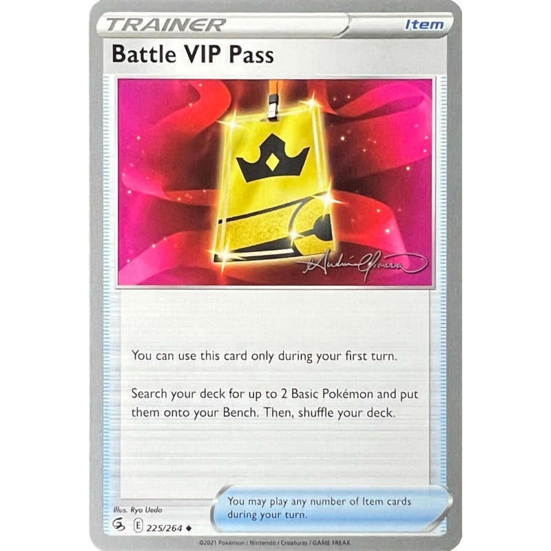 Battle VIP Pass (225/264) (The Shape of Mew - Andre Chiasson) [World Championships 2022]