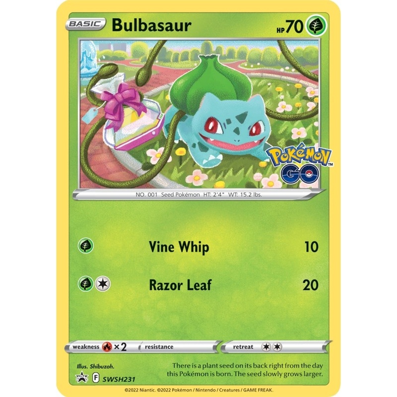 Bulbasaur (SWSH231) [Sword & Shield: Black Star Promos]