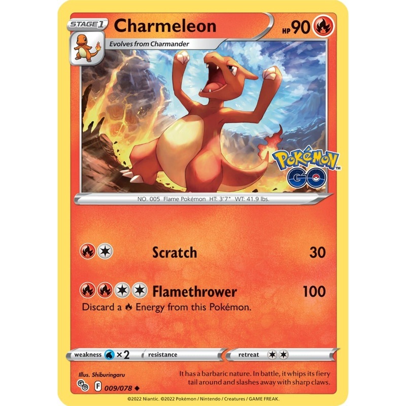 Charmeleon (009/078) [Pokmon GO]