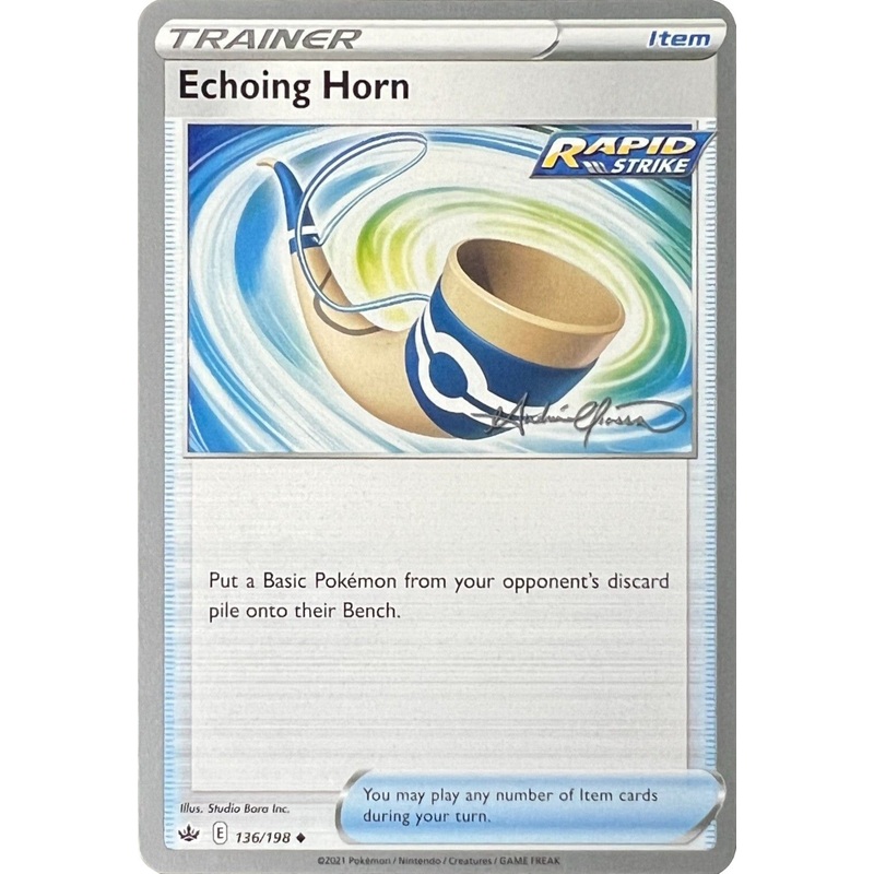 Echoing Horn (136/198) (The Shape of Mew - Andre Chiasson) [World Championships 2022]