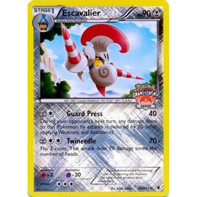 Escavalier (80/101) (Championship Promo) [Black & White: Noble Victories]
