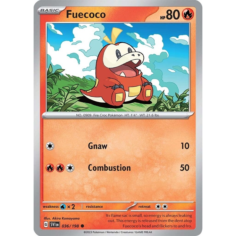 Fuecoco (036/198) [Scarlet & Violet: Base Set]