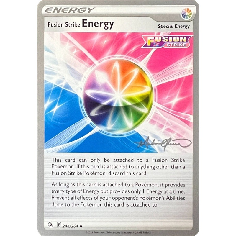 Fusion Strike Energy (244/264) (The Shape of Mew - Andre Chiasson) [World Championships 2022]