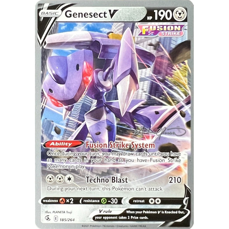 Genesect V (185/264) (The Shape of Mew - Andre Chiasson) [World Championships 2022]