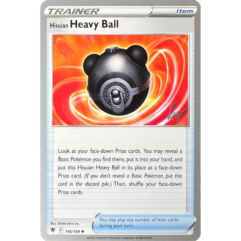 Hisuian Heavy Ball (146/189) (Cheryl Again - Sebastian Lashmet) [World Championships 2022]