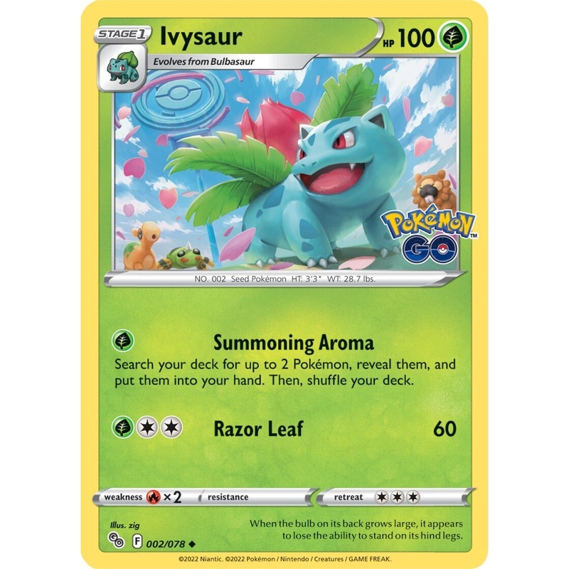 Ivysaur (002/078) [Pokmon GO]