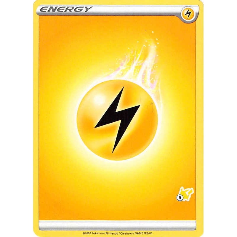 Lightning Energy (Pikachu Stamp #3) [Battle Academy 2022]