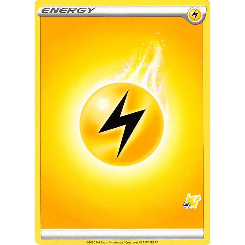 Lightning Energy (Pikachu Stamp #48) [Battle Academy 2022]