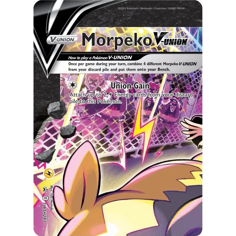Morpeko V-Union (SWSH287) [Sword & Shield: Black Star Promos]