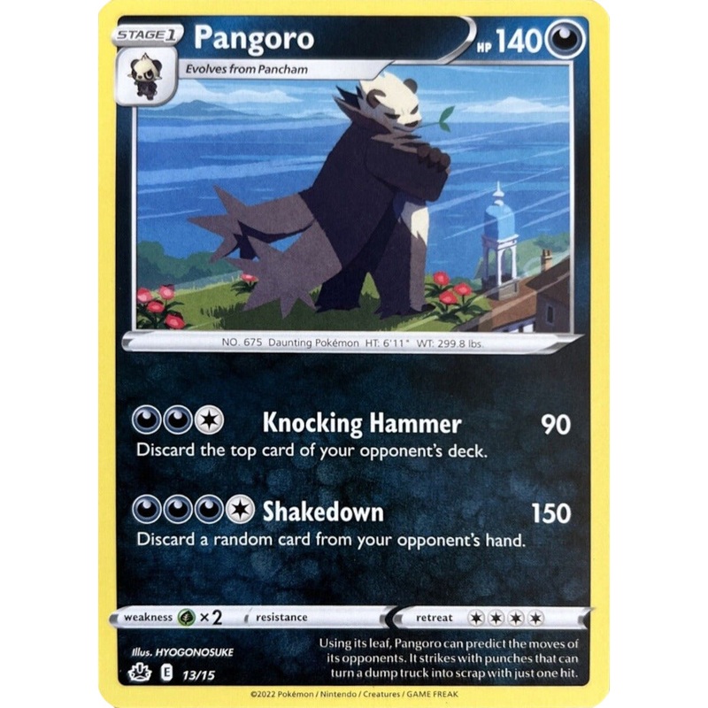 Pangoro (13/15) [McDonald's Promos: Match Battle]