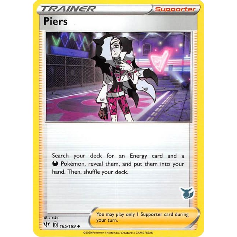 Piers (165/189) (Eevee Deck) [Battle Academy 2022]