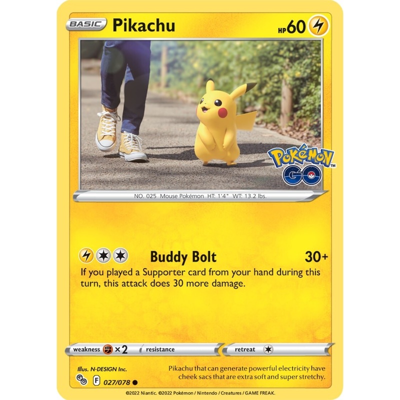 Pikachu (027/078) [Pokmon GO]