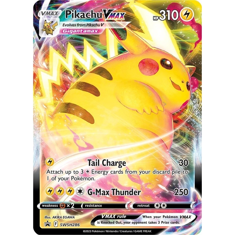 Pikachu VMAX (SWSH286) (Jumbo Card) [Sword & Shield: Black Star Promos]