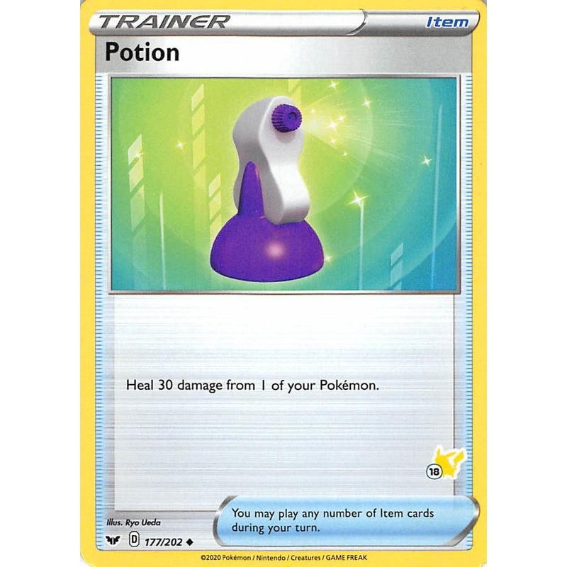 Potion (177/202) (Pikachu Stamp #18) [Battle Academy 2022]