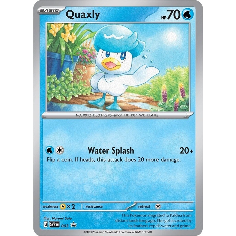 Quaxly (003) [Scarlet & Violet: Black Star Promos]