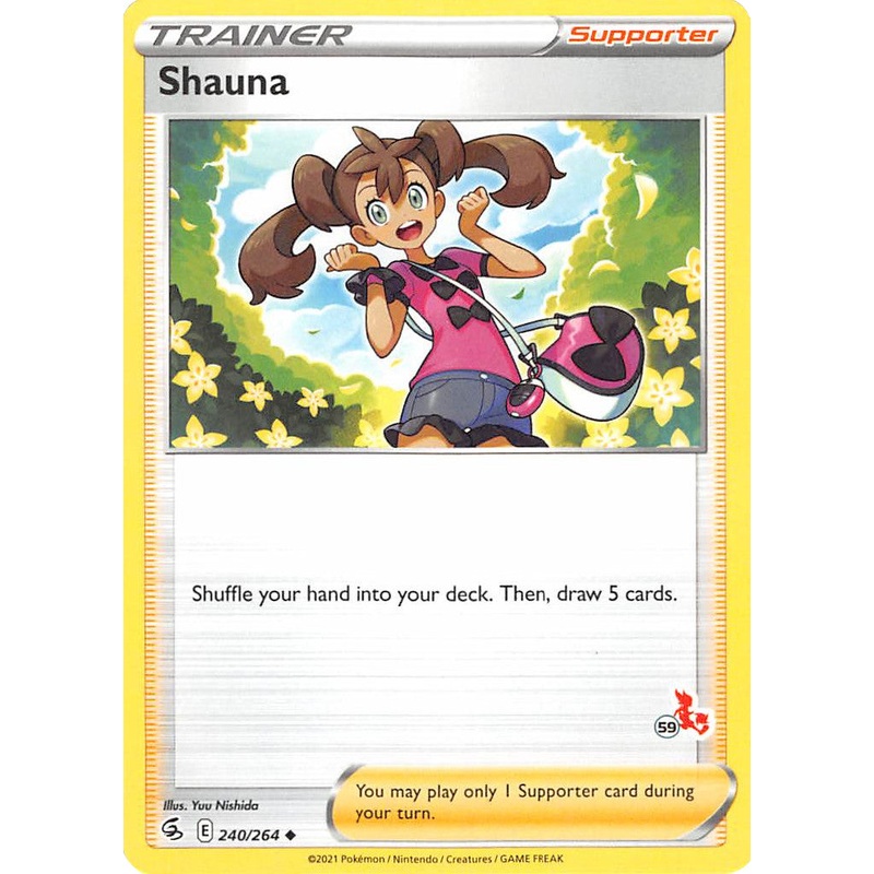 Shauna (240/264) (Cinderace Stamp #59) [Battle Academy 2022]