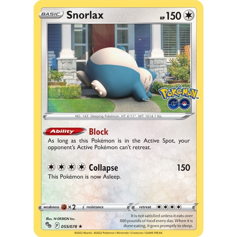 Snorlax (055/078) [Pokmon GO]