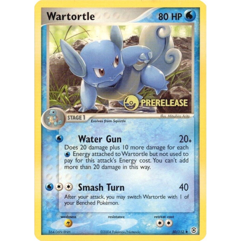 Wartortle (50/112) (Prerelease) [EX: FireRed & LeafGreen]