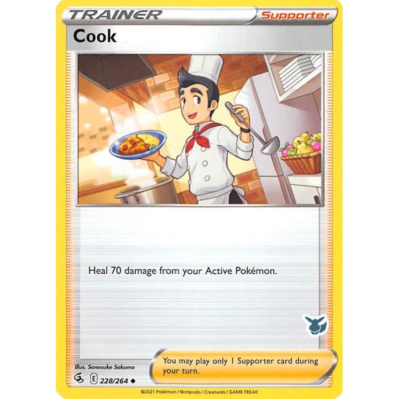 Cook (228/264) (Eevee Deck) [Battle Academy 2022]