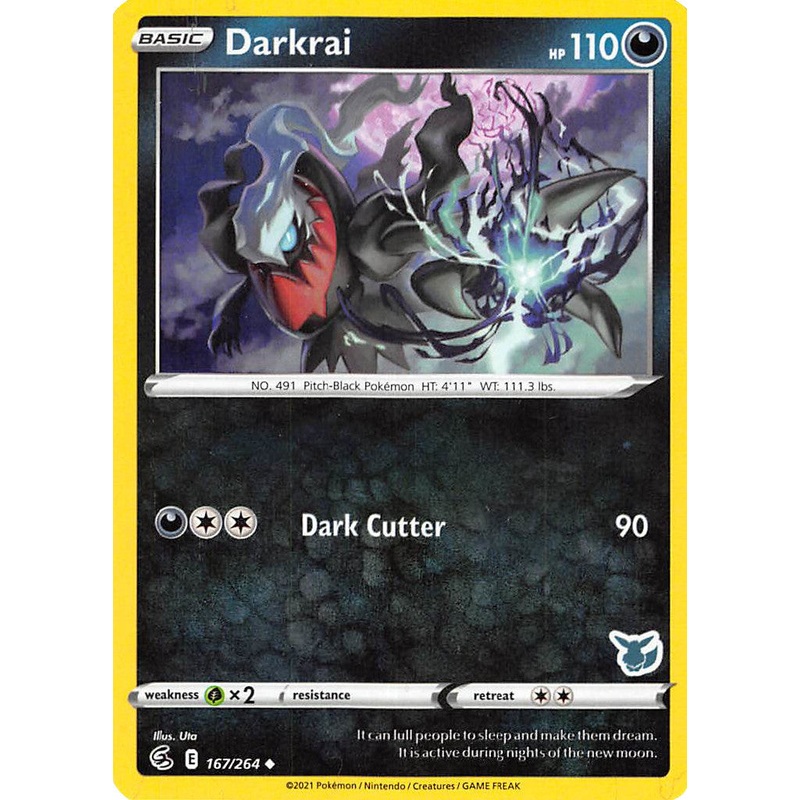 Darkrai (167/264) (Eevee Deck) [Battle Academy 2022]