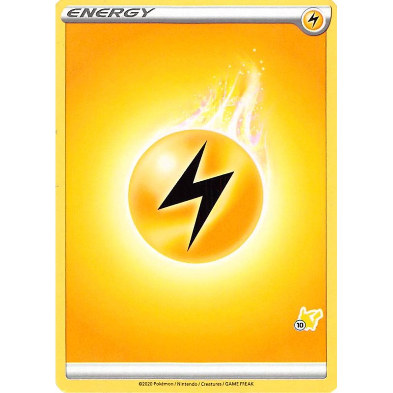 Lightning Energy (Pikachu Stamp #10) [Battle Academy 2022]