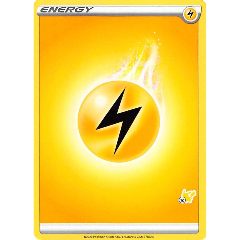 Lightning Energy (Pikachu Stamp #12) [Battle Academy 2022]