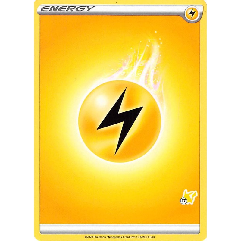 Lightning Energy (Pikachu Stamp #17) [Battle Academy 2022]