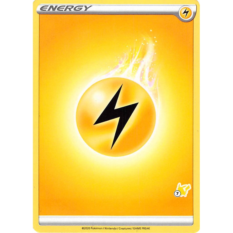 Lightning Energy (Pikachu Stamp #7) [Battle Academy 2022]