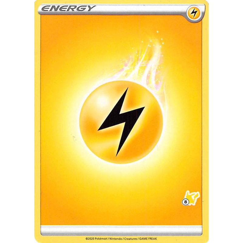 Lightning Energy (Pikachu Stamp #8) [Battle Academy 2022]
