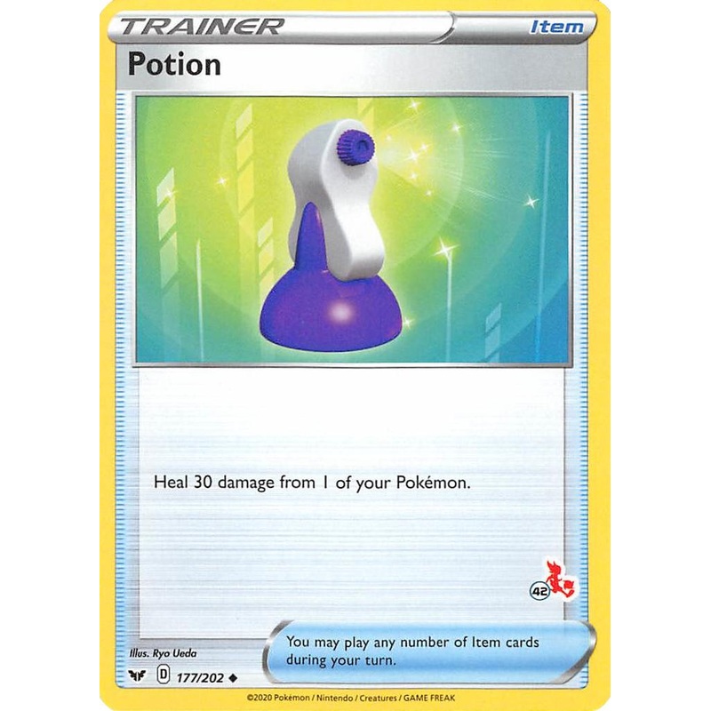 Potion (177/202) (Cinderace Stamp #42) [Battle Academy 2022]