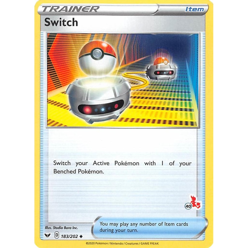 Switch (183/202) (Cinderace Stamp #40) [Battle Academy 2022]