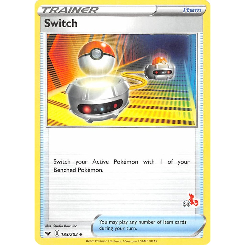 Switch (183/202) (Cinderace Stamp #58) [Battle Academy 2022]