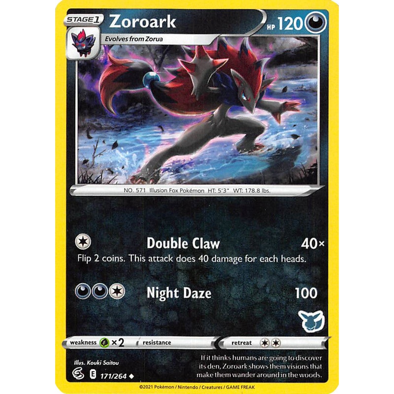 Zoroark (171/264) (Eevee Deck) [Battle Academy 2022]