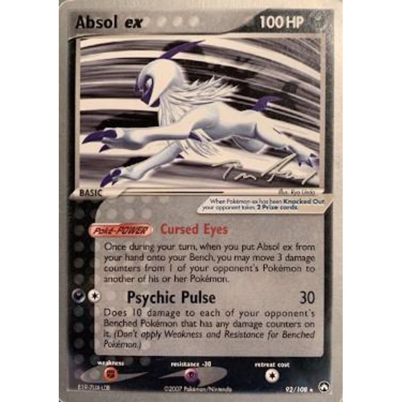 Absol ex (92/108) (Legendary Ascent - Tom Roos) [World Championships 2007]