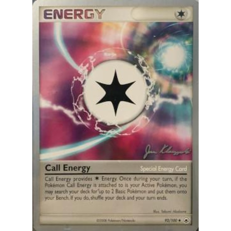 Call Energy (92/100) (Psychic Lock - Jason Klaczynski) [World Championships 2008]