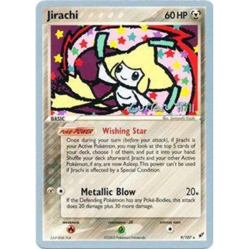 Jirachi (9/107) (Bright Aura - Curran Hill's) [World Championships 2005]