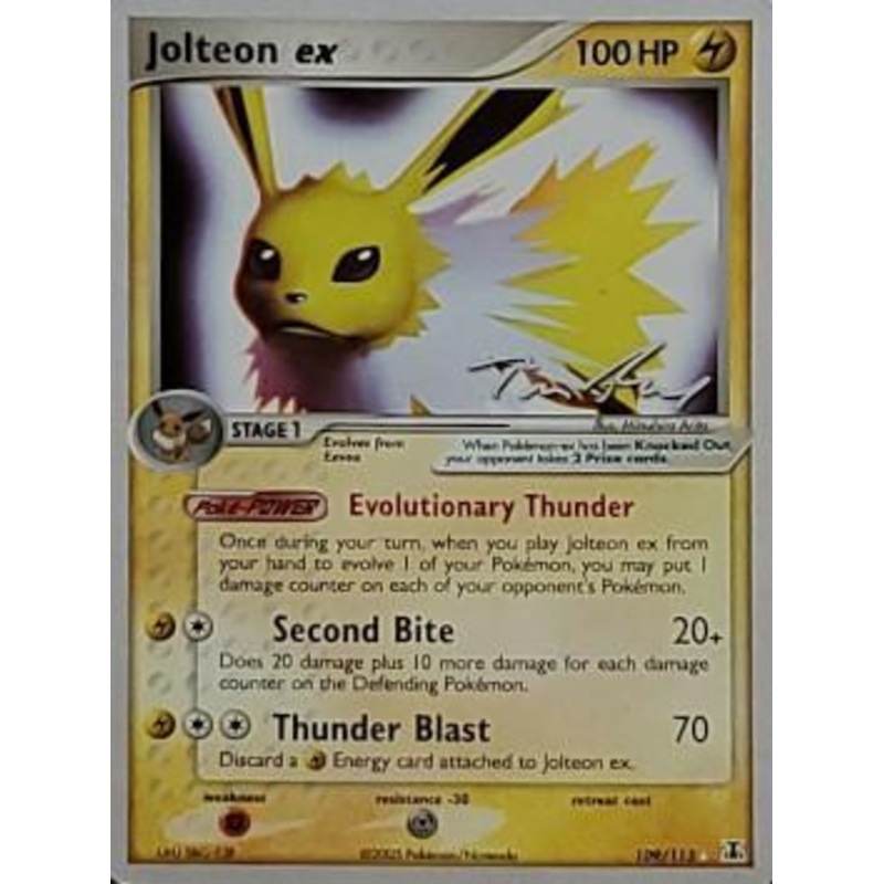Jolteon ex (109/113) (Legendary Ascent - Tom Roos) [World Championships 2007]