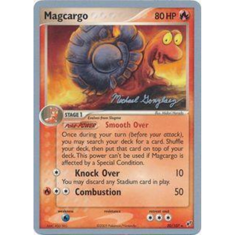 Magcargo (20/107) (King of the West - Michael Gonzalez) [World Championships 2005]