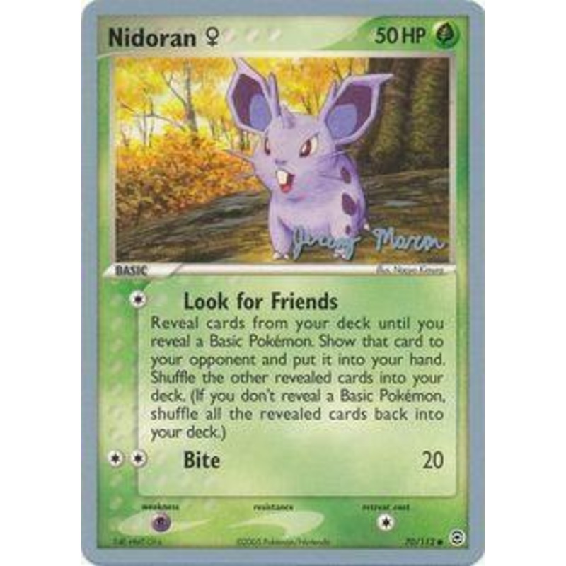 Nidoran (70/112) (Female) (Queendom - Jeremy Maron) [World Championships 2005]