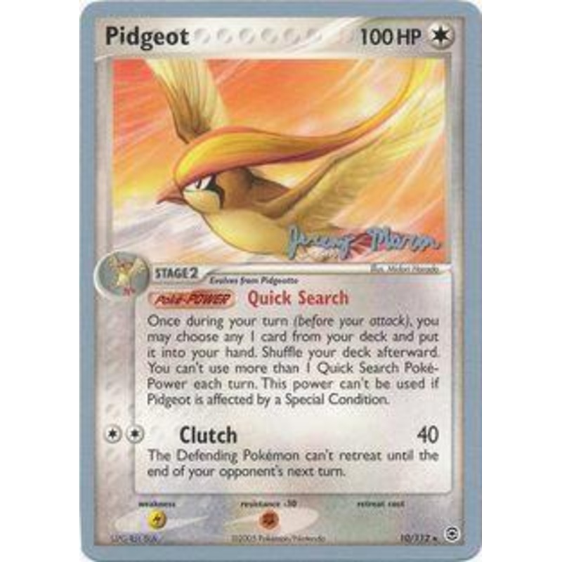 Pidgeot (10/112) (Queendom - Jeremy Maron) [World Championships 2005]