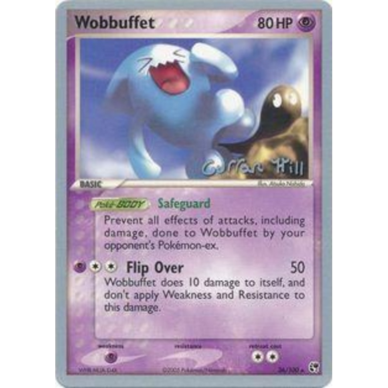 Wobbuffet (26/100) (Bright Aura - Curran Hill's) [World Championships 2005]