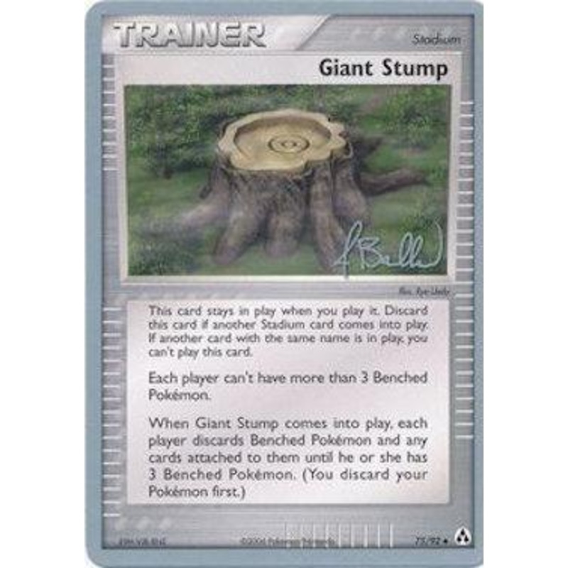 Giant Stump (75/92) (Eeveelutions - Jimmy Ballard) [World Championships 2006]