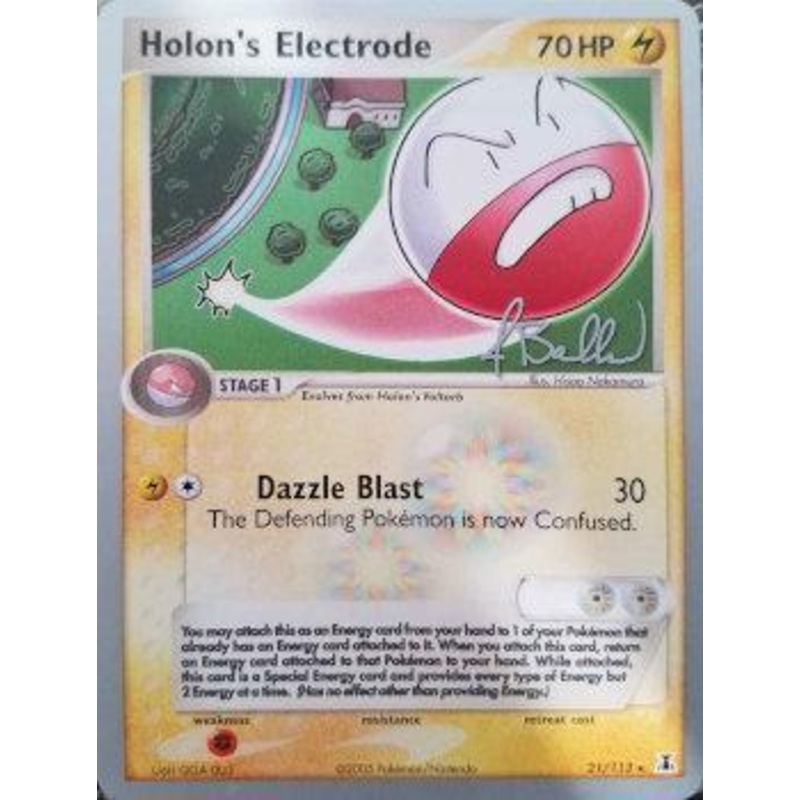 Holon's Electrode (21/113) (Eeveelutions - Jimmy Ballard) [World Championships 2006]