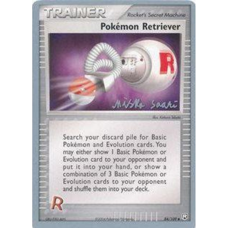 Pokemon Retriever (84/109) (Suns & Moons - Miska Saari) [World Championships 2006]