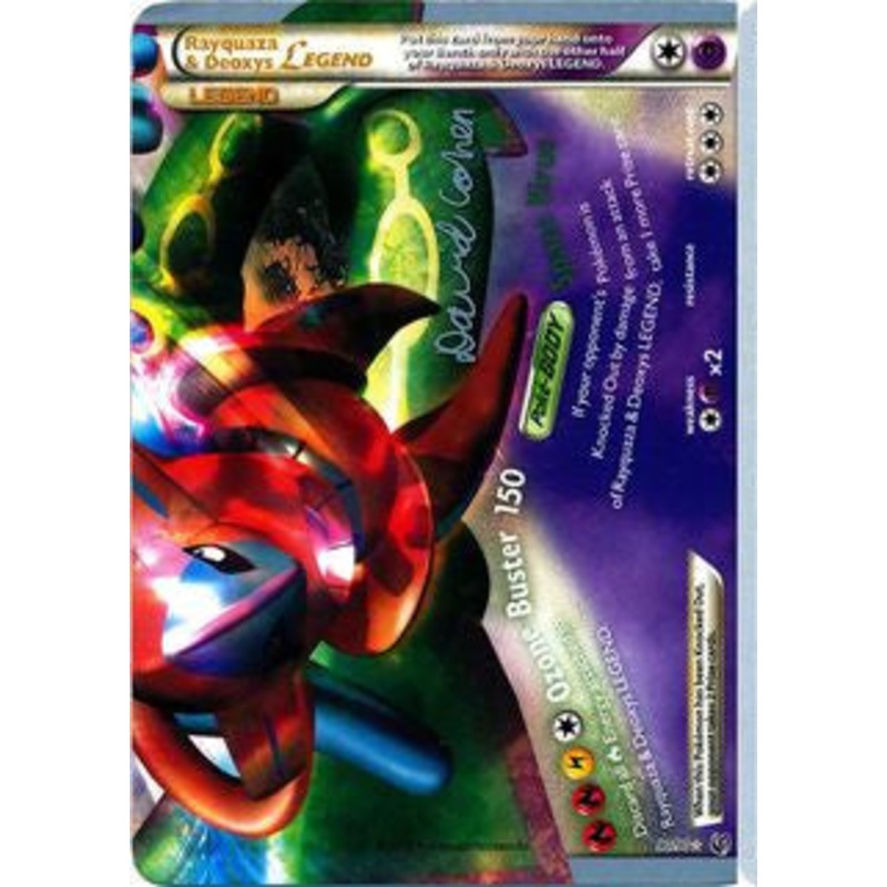Rayquaza & Deoxys LEGEND (90/90) (Twinboar - David Cohen) [World Championships 2011]