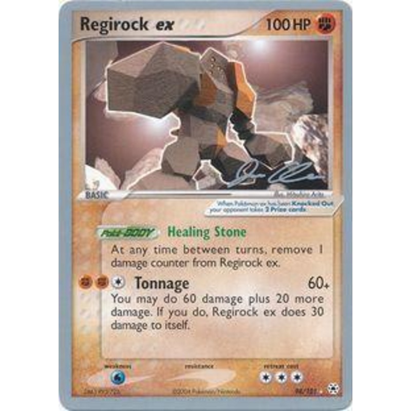 Regirock ex (98/101) (Mewtrick - Jason Klaczynski) [World Championships 2006]