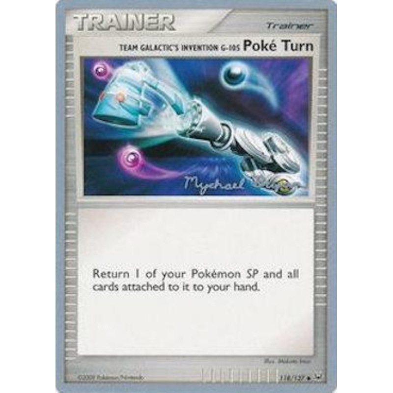 Team Galactic's Invention G-105 Poke Turn (118/127) (Happy Luck - Mychael Bryan) [World Championships 2010]