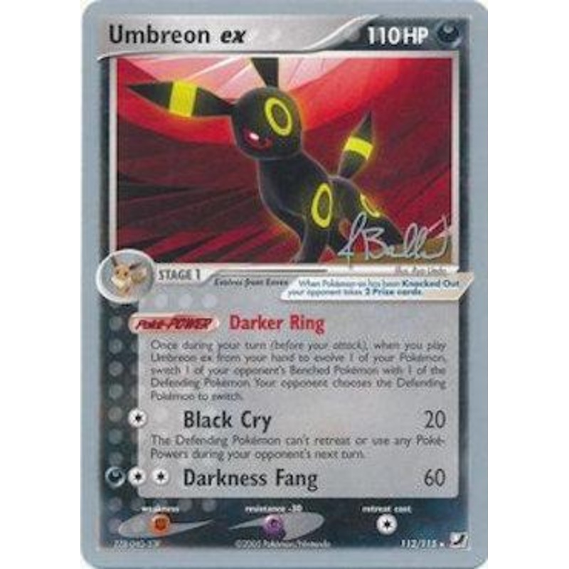 Umbreon ex (112/115) (Eeveelutions - Jimmy Ballard) [World Championships 2006]
