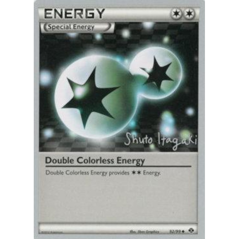 Double Colorless Energy (92/99) (Terraki-Mewtwo - Shuto Itagaki) [World Championships 2012]